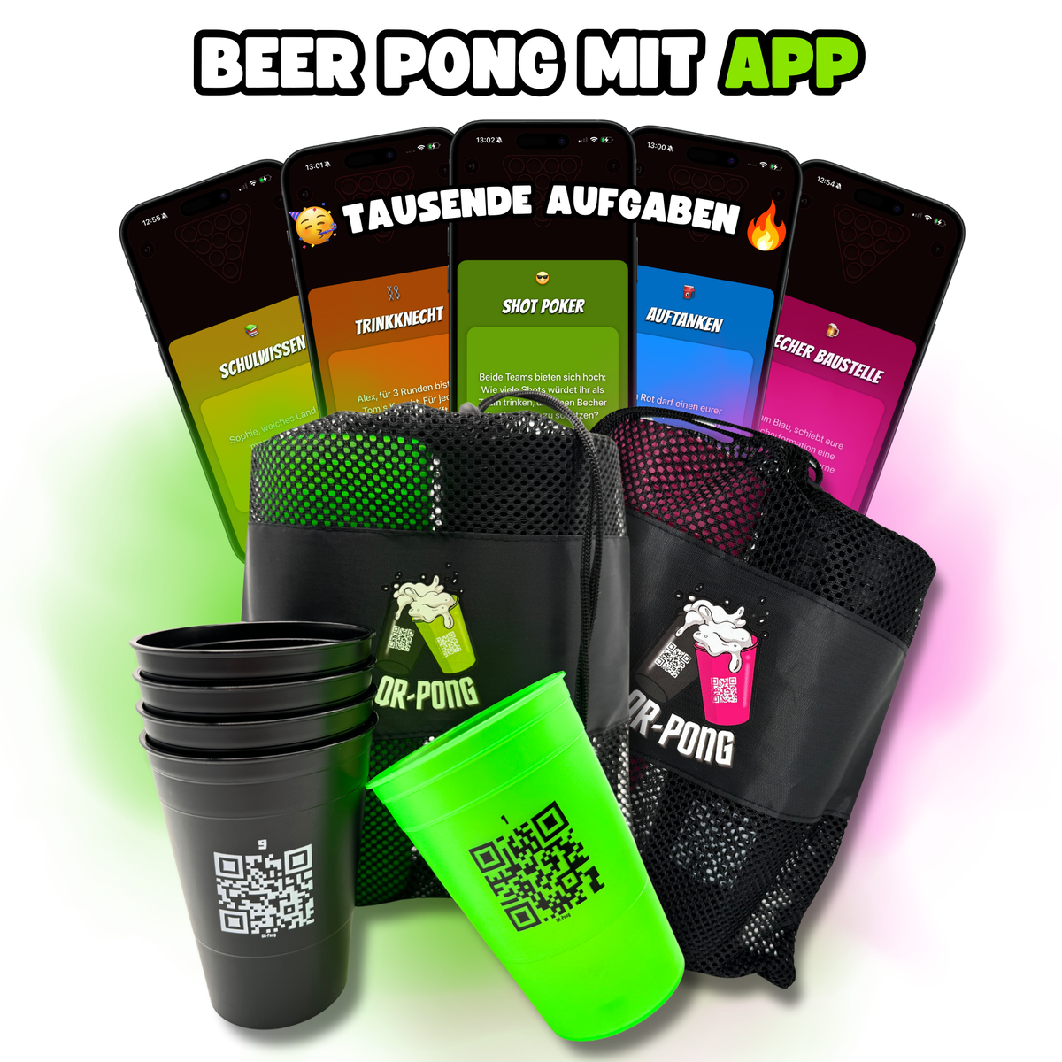 QR-Pong Set