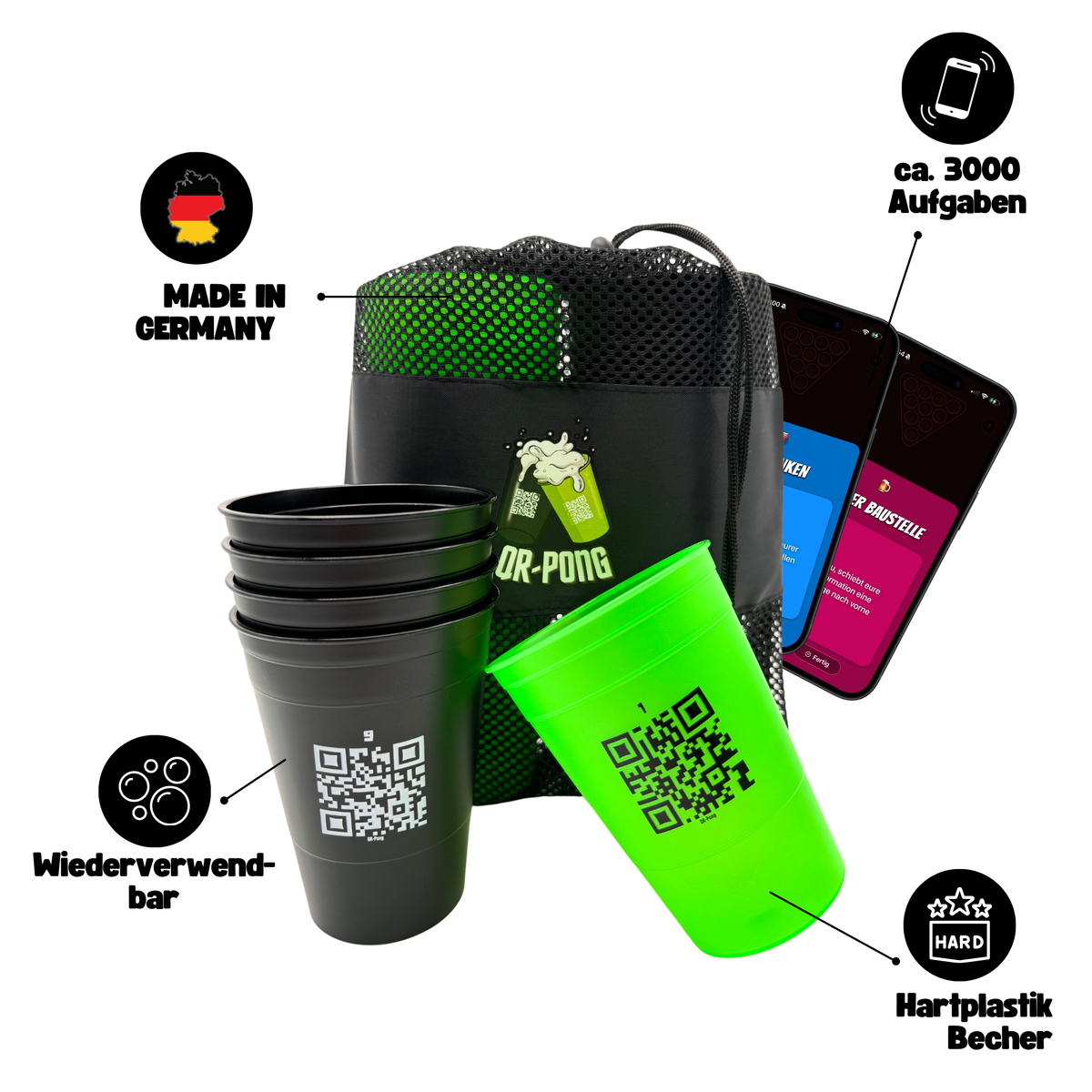 QR-Pong Set