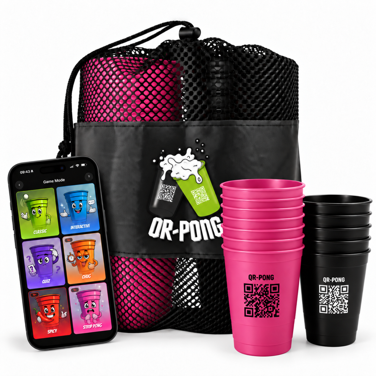 QR-Pong Set