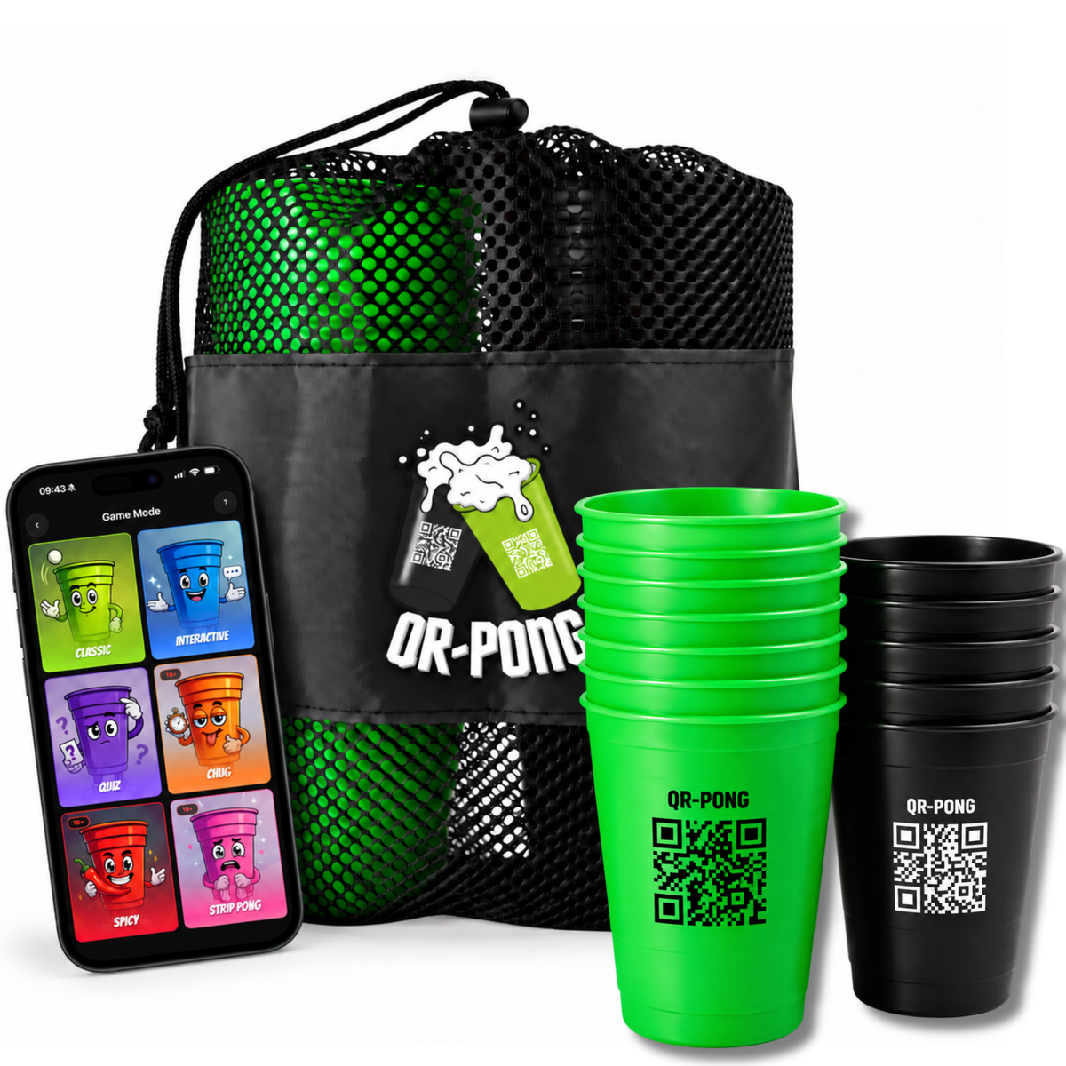 QR-Pong Set