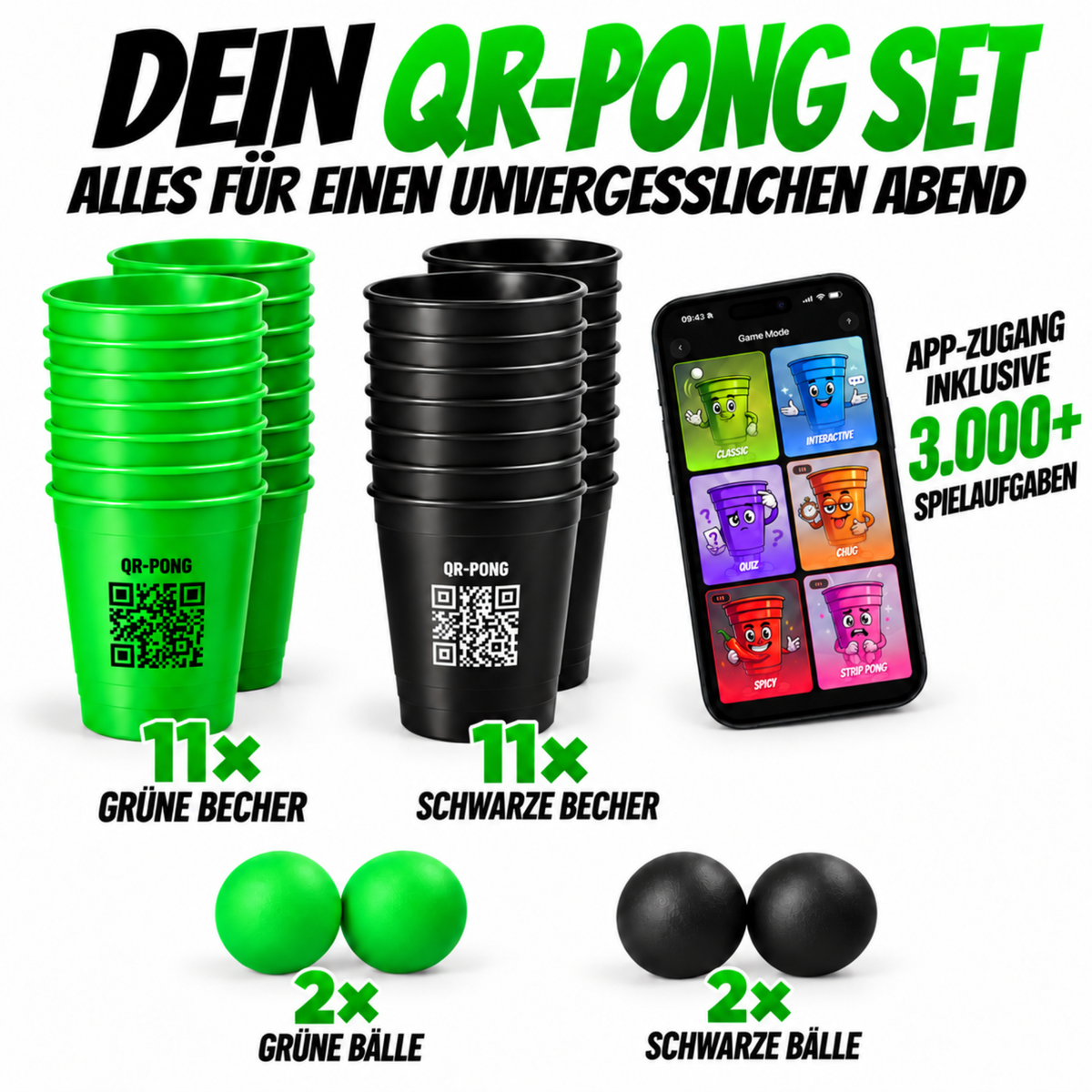QR-Pong Set